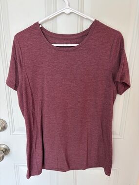 Apt. 9 Heathered Rose Crewneck Short Sleeve Tee